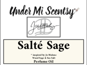 Salté Sage Perfume Oil (U) - Inspired by Wood Sage & Sea Salt